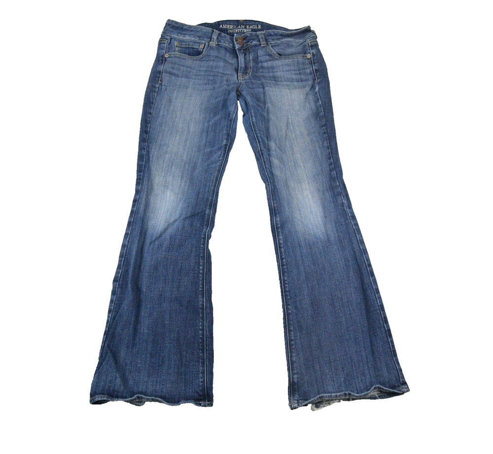 American Eagle Artist Jeans Womens 10 (30x30) Stretch Blue Denim